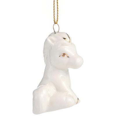 Подвеска на ёлку "ЛОШАДКА" 4,5*2,5*7 см LEFARD 146-2263-4