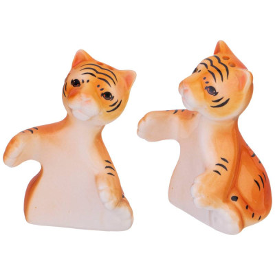 Набор для специй "ТИГРЯТА" 2 пр. 6*5*8 см (кор=96наб.) LEFARD 149-711-2