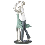 Статуэтка "СЕМЬЯ" 16,5*8*35,5 см. серия "ФЬЮЖН" (кор=8шт.) LEFARD 154-505