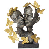 Статуэтка "ПОЦЕЛУЙ" 36.5*13*42.5 см. серия "ФЬЮЖН" (кор=2шт.) LEFARD 154-591