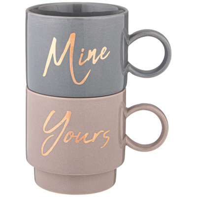 Набор кружек из 2 шт. "MRS&MR" 400 мл LEFARD 155-764