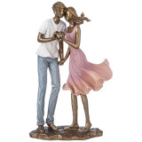 Статуэтка "ПАРА" 15,5х7,5х24,5 см LEFARD 162-1028