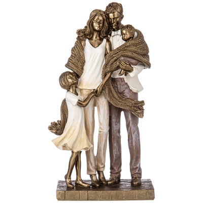 Статуэтка "СЕМЬЯ" 14х9,5х25,5 см LEFARD 162-1039