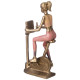 Статуэтка "ДЕВУШКА" 11,5х7,5х24 см LEFARD 162-1068