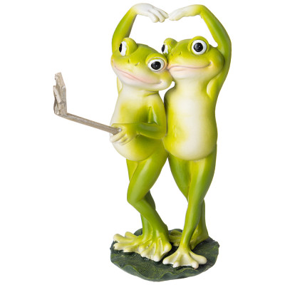 Статуэтка "ЛЯГУШКИ" 12х9х18 см LEFARD 162-1127