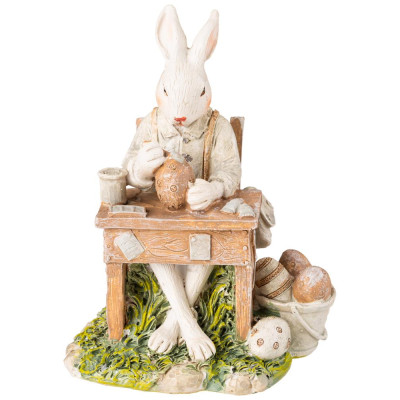 Статуэтка "КРОЛИК" 11х9,5х14 см LEFARD 162-1141-1