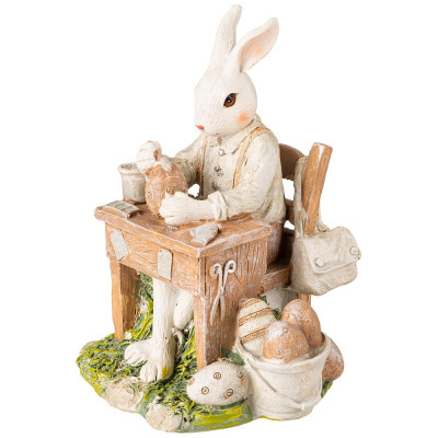 Статуэтка "КРОЛИК" 11х9,5х14 см LEFARD 162-1141