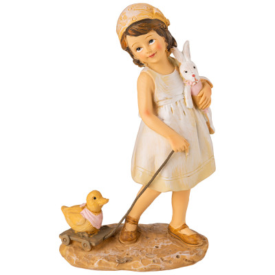 Статуэтка "ДЕВОЧКА" 9,5х6х14,5 см LEFARD 162-1156