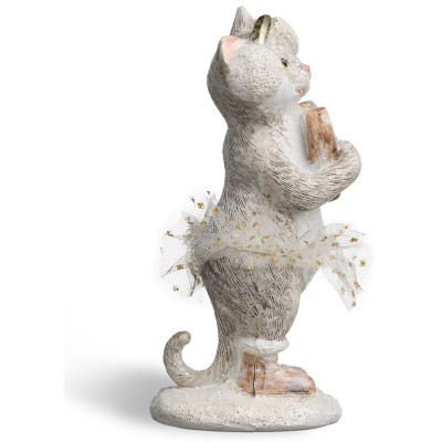 Статуэтка "КОШЕЧКА С СЕРДЦЕМ" 5,5х5х12 см LEFARD 162-1287-3