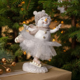 Статуэтка "СНЕГОВИК" 14х7х17,5 см LEFARD 162-1289