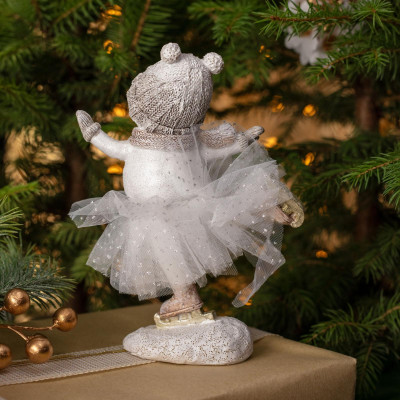 Статуэтка "СНЕГОВИК" 14х7х17,5 см LEFARD 162-1289-1