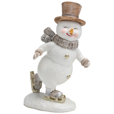 Статуэтка "СНЕГОВИК" 14х7х17,5 см LEFARD 162-1290-2