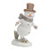 Статуэтка "СНЕГОВИК" 14х7х17,5 см LEFARD 162-1290
