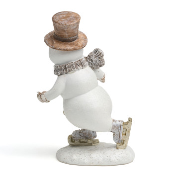 Статуэтка "СНЕГОВИК" 14х7х17,5 см LEFARD 162-1290-4