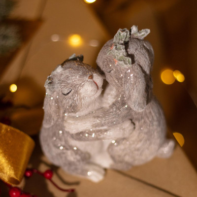 Статуэтка "КРОЛИКИ" 11,5х6,5х12 см LEFARD 162-1291-1