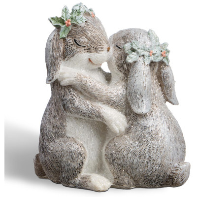 Статуэтка "КРОЛИКИ" 11,5х6,5х12 см LEFARD 162-1291-2