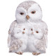 Статуэтка "СОВА С СОВЯТАМИ" 8х7х8,5 см LEFARD 162-1293