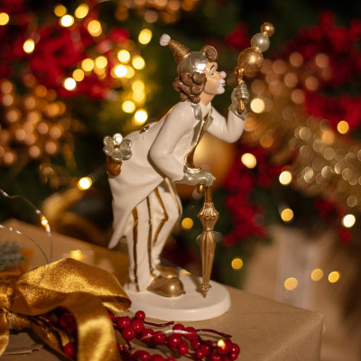 Статуэтка "КЛОУН" 12,5х7х20,5 см LEFARD 162-1305-1