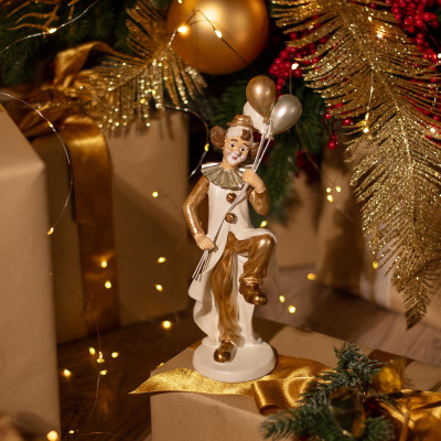 Статуэтка "КЛОУН" 10,5х10х25,5 см LEFARD 162-1306-1