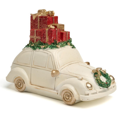 Статуэтка "МАШИНКА С ПОДАРКАМИ" 16х8х11 см LEFARD 162-1311-2