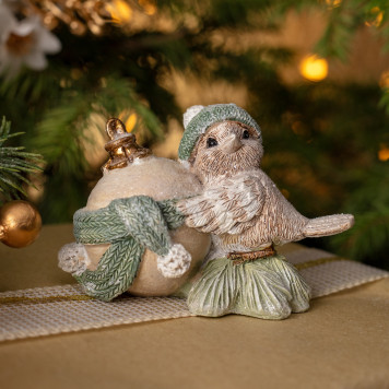 Статуэтка "ПТИЧКА" 9,5х6х6 см LEFARD 162-1314