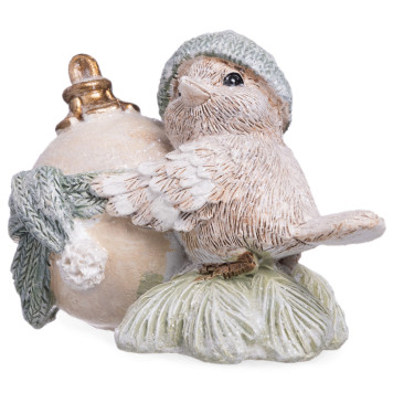 Статуэтка "ПТИЧКА" 9,5х6х6 см LEFARD 162-1314-3