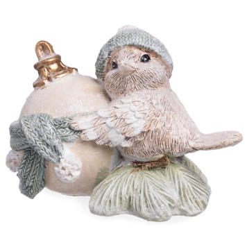 Статуэтка "ПТИЧКА" 9,5х6х6 см LEFARD 162-1314-4