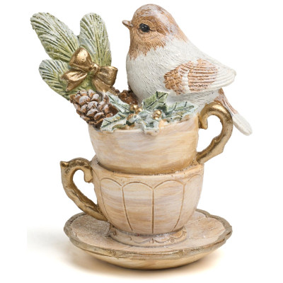 Статуэтка "ПТИЧКА" 9х7х10 см LEFARD 162-1315-2