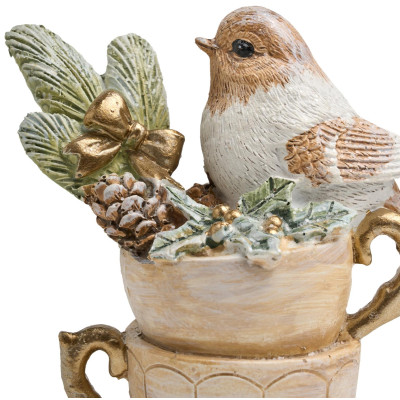Статуэтка "ПТИЧКА" 9х7х10 см LEFARD 162-1315-6