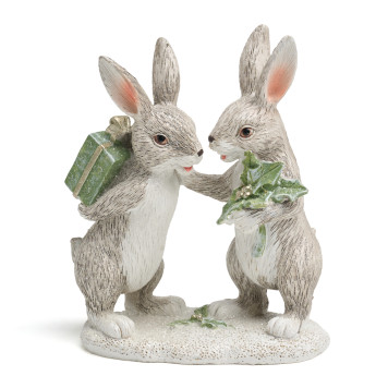 Статуэтка "КРОЛИКИ" 10,5х6х13 см LEFARD 162-1316-2