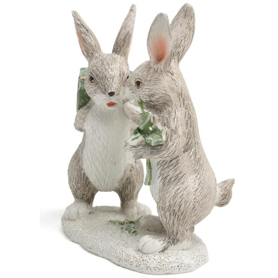 Статуэтка "КРОЛИКИ" 10,5х6х13 см LEFARD 162-1316-3