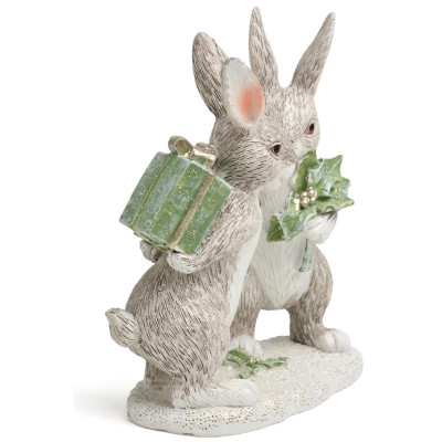 Статуэтка "КРОЛИКИ" 10,5х6х13 см LEFARD 162-1316-4