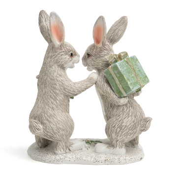 Статуэтка "КРОЛИКИ" 10,5х6х13 см LEFARD 162-1316-5