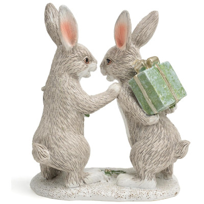 Статуэтка "КРОЛИКИ" 10,5х6х13 см LEFARD 162-1316-5