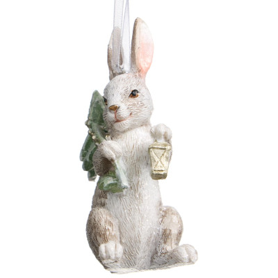 Елочное украшение "КРОЛИК" 5,5х5х10 см LEFARD 162-1318-1