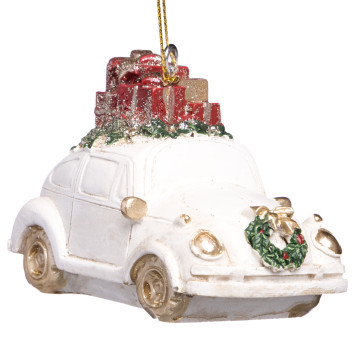 Статуэтка "МАШИНКА С ПОДАРКАМИ" 8*5*6 см LEFARD 162-1321-2