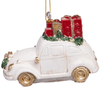 Статуэтка "МАШИНКА С ПОДАРКАМИ" 8*5*6 см LEFARD 162-1321-3