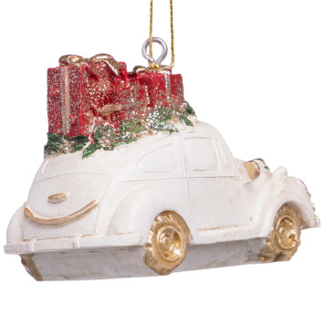 Статуэтка "МАШИНКА С ПОДАРКАМИ" 8*5*6 см LEFARD 162-1321-4