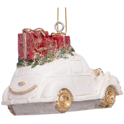 Статуэтка "МАШИНКА С ПОДАРКАМИ" 8*5*6 см LEFARD 162-1321-4