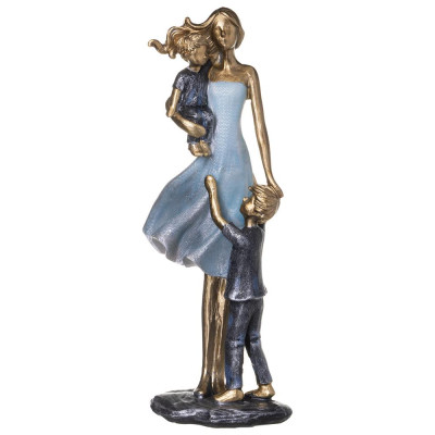 Статуэтка "МАМА С СЫНОВЬЯМИ" 10*6,5*23 см LEFARD 162-1332