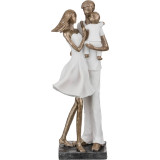 Статуэтка "СЕМЬЯ" серия "ФЬЮЖН" 12*10*32 см. (кор=8шт.) LEFARD 162-272