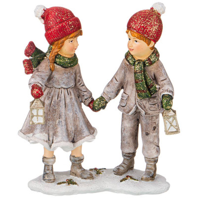 Статуэтка "РЕТРО" 10,5*6*13 см (кор=36шт.) LEFARD 162-797