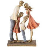 Статуэтка "СЕМЬЯ" 19,5*8*25 см. серия "ФЬЮЖН" (кор=8шт.) LEFARD 162-957