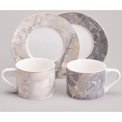 Чайный набор "TOP STYLE" на 2 пер. 4 пр. 250 мл LEFARD 165-565-1