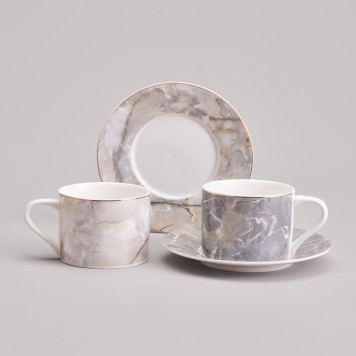 Чайный набор "TOP STYLE" на 2 пер. 4 пр. 250 мл LEFARD 165-565