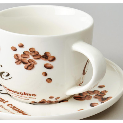 Чайный набор "COFFEE MANIA" на 2 пер. 4 пр. 250 мл LEFARD 165-568-5