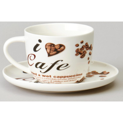 Чайный набор "COFFEE MANIA" на 6 пер. 12 пр. 250 мл LEFARD 165-569-2