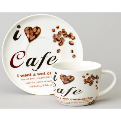 Чайный набор "COFFEE MANIA" на 6 пер. 12 пр. 250 мл LEFARD 165-569-3