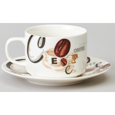 Кофейный набор "COFFEE MANIA" на 6 пер. 12 пр. 180 мл LEFARD 165-571-3