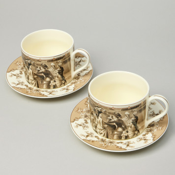 Чайный набор "RENDEZVOUS" на 2 пер. 4 пр. 350 мл LEFARD 165-574